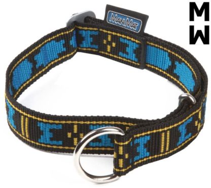 Collier Manmat Standard Semi-étrangleur bleu