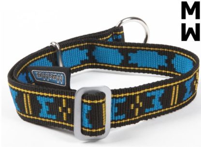 Collier Manmat Standard Semi-étrangleur bleu