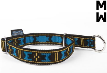 Collier Manmat Standard Semi-étrangleur bleu
