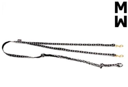 Ligne longue 2 chiens Manmat argent