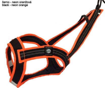 Harnais Zero DC Faster noir/orange fluo
