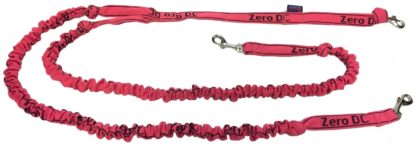 Ligne de traction 2 chiens Zero DC rose