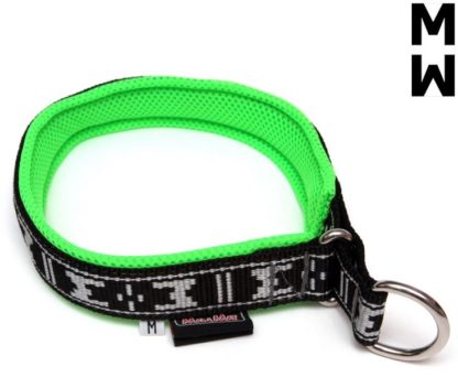 Collier Manmat New Padded vert fluo
