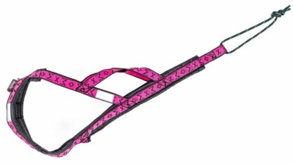 Harnais Manmat LightWeight rose + noir