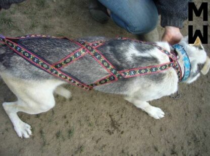 Harnais Manmat Hound rouge