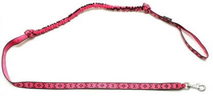 Laisse amortie Manmat rose